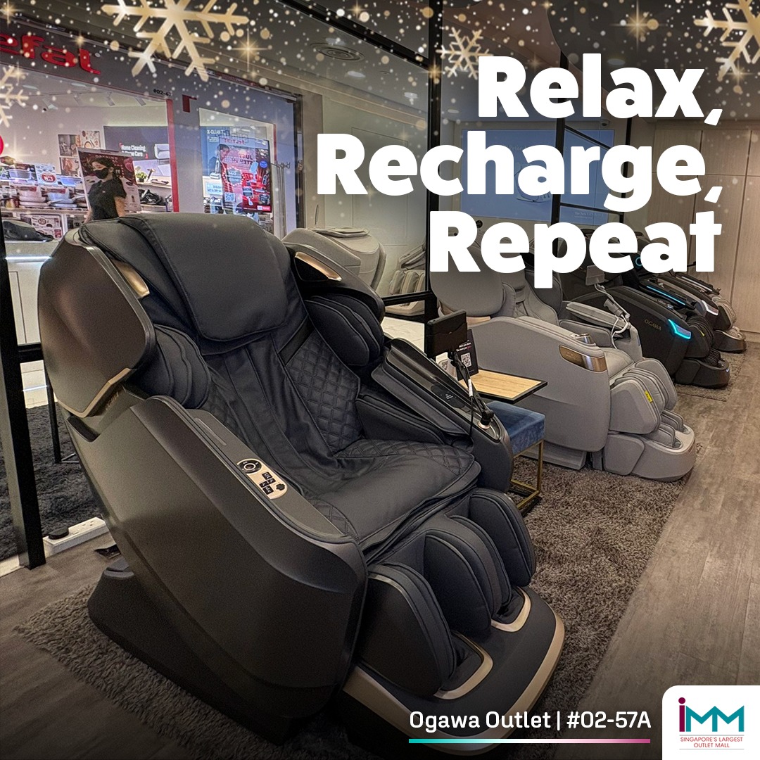 A collection of Ogawa massagers and wellness gear, offering comfort during the festive season.