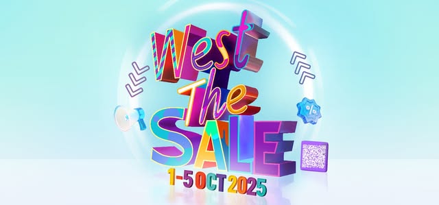 Collection of shopping bags and vouchers representing West The Sale offers