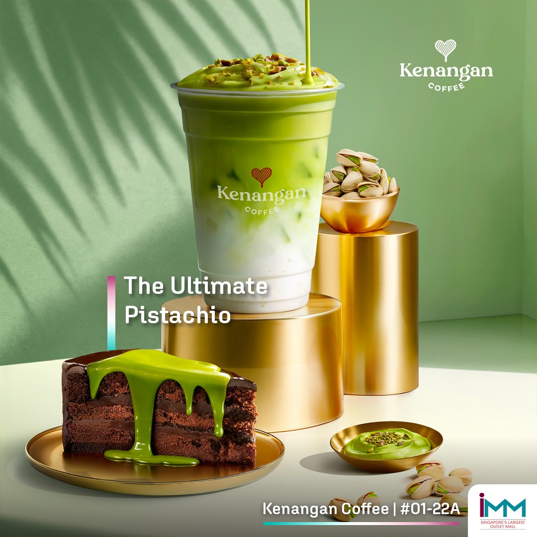 Refreshing pistachio beverage