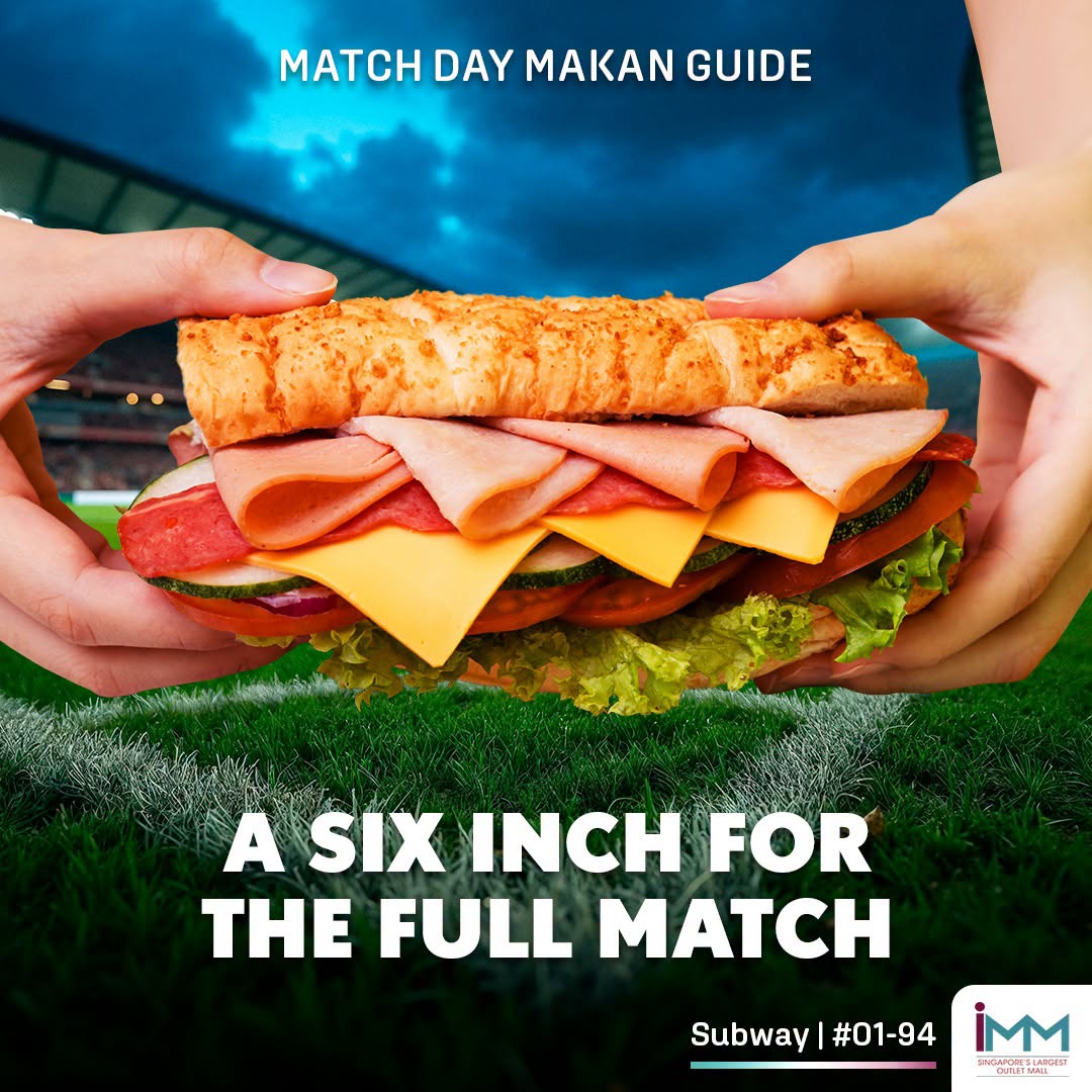 Match day meal at IMM