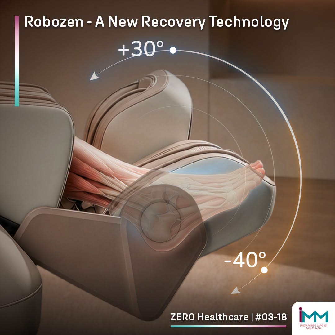 Robozen recovery technology by ZERO Healthcare at #03-18