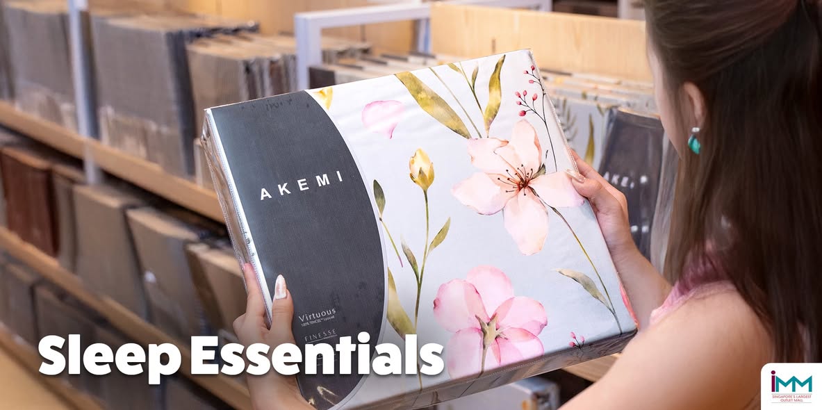 A selection of bath essentials and home decor at the IMM Outlet