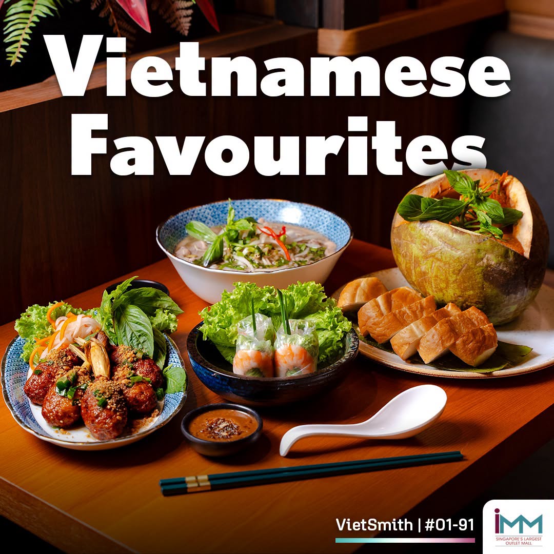 Vietnamese dishes at VietSmith IMM