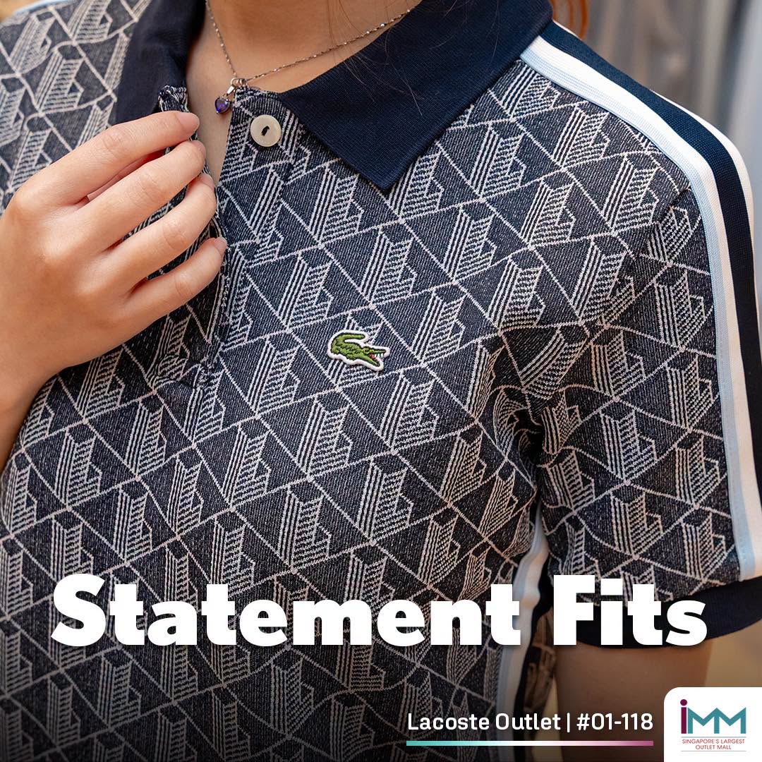 Lacoste Outlet Statement Fits polo shirt at IMM