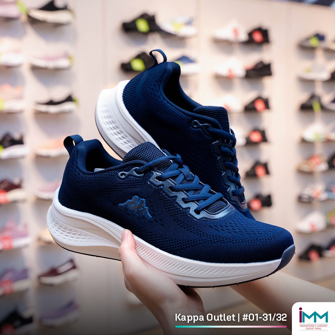 A pair of stylish Kappa sneakers from the latest collection