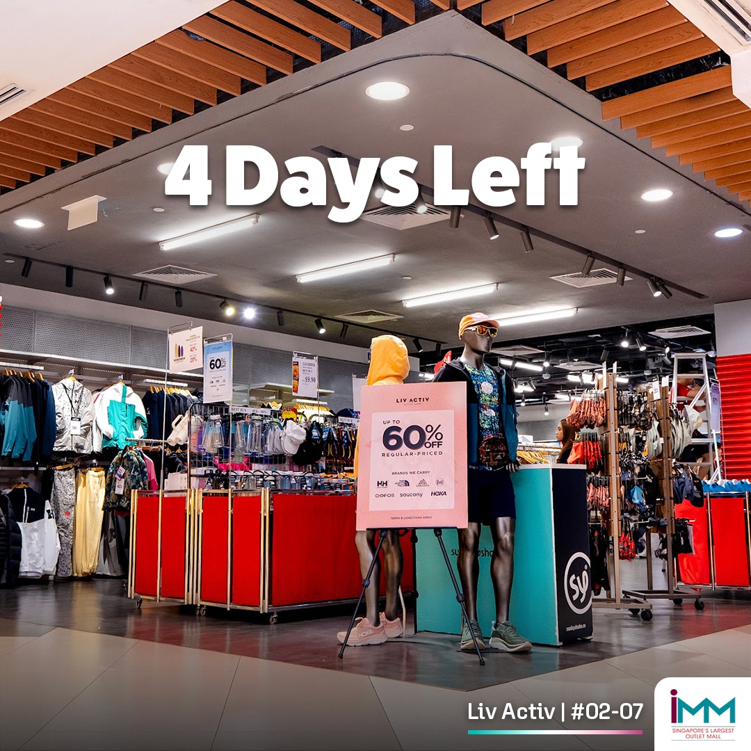 LIV ACTIV pop-up event featuring activewear and outdoor gear