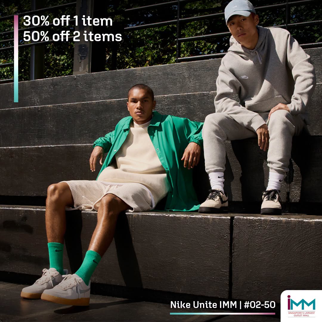 Nike Unite IMM tiered discount promotion
