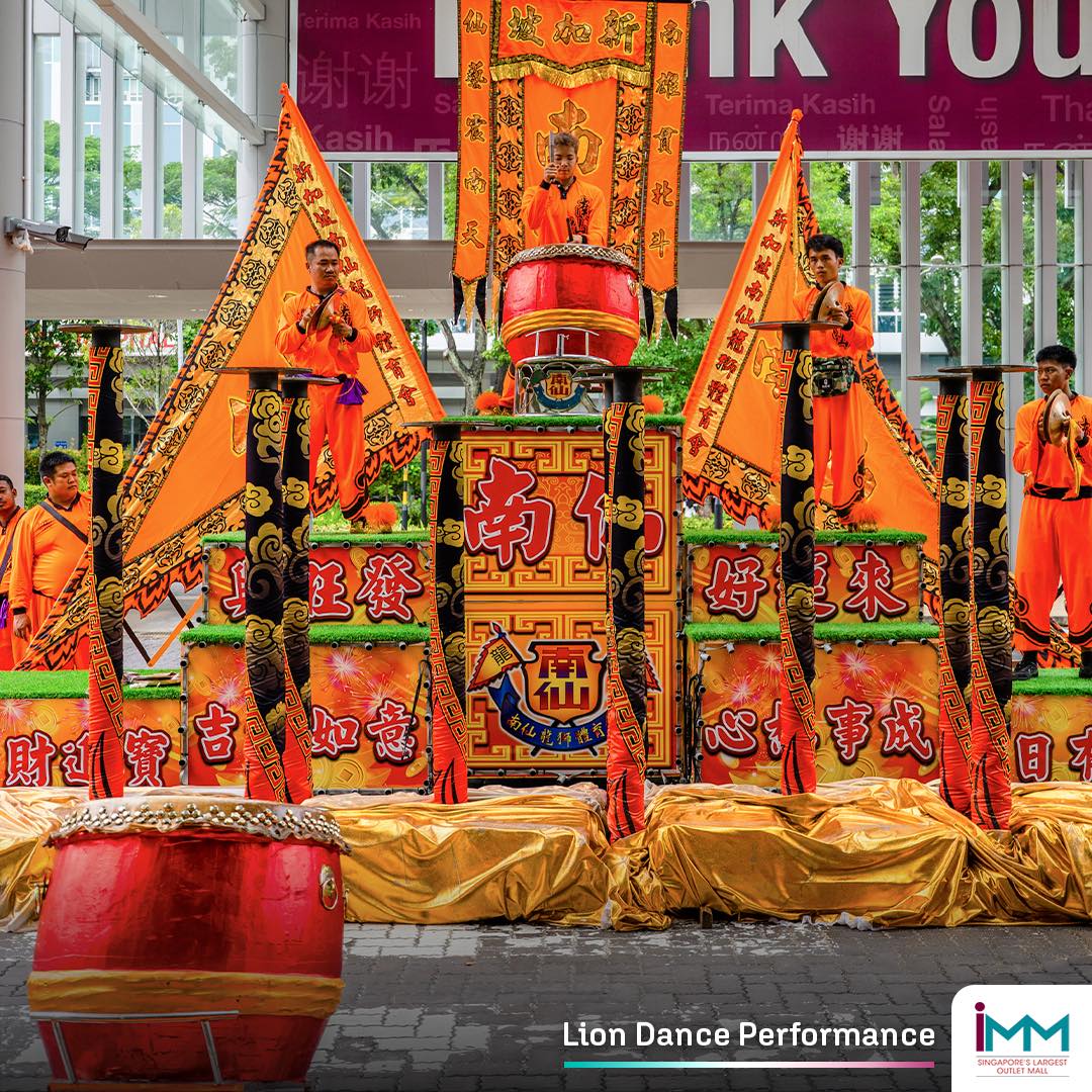 The festive atmosphere and decorations at the event