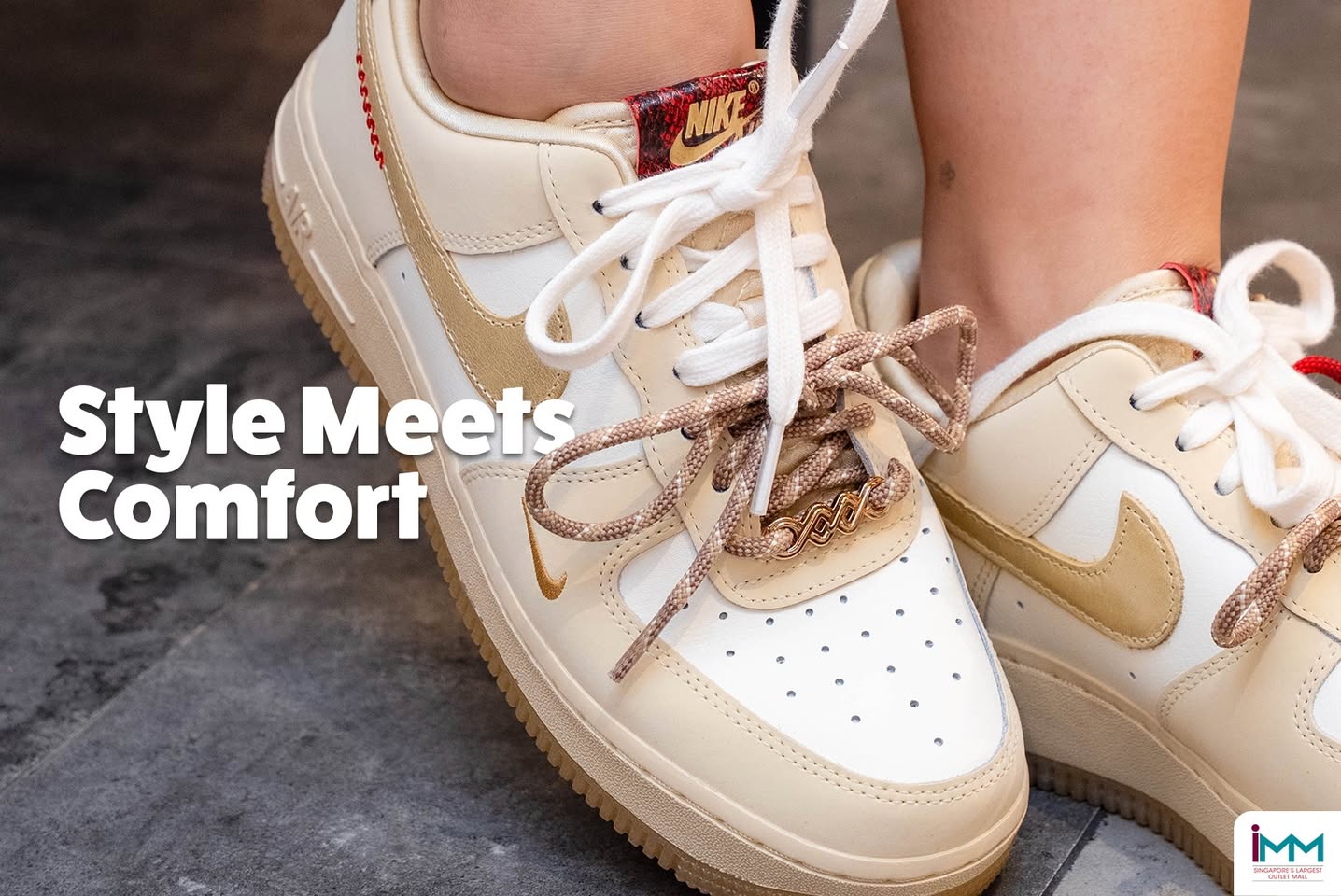 Nike footwear and apparel display at Unite IMM