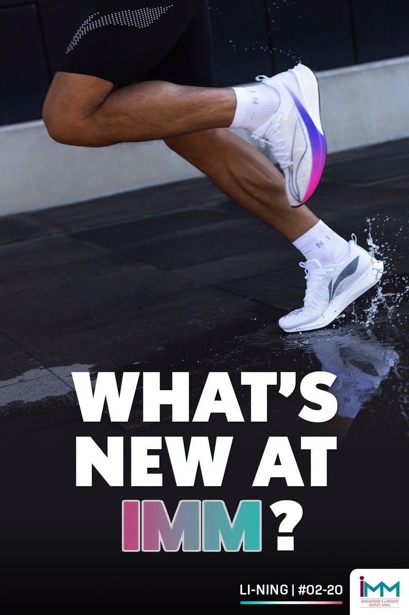 LI-NING now open at IMM