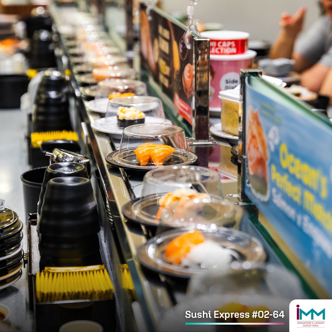 Assorted Sushi Express dishes