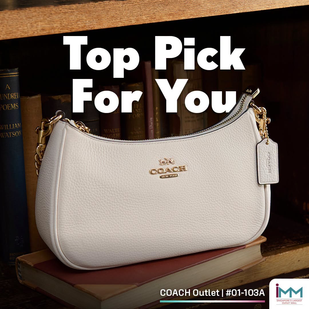COACH Teri Shoulder Bag in Chalk