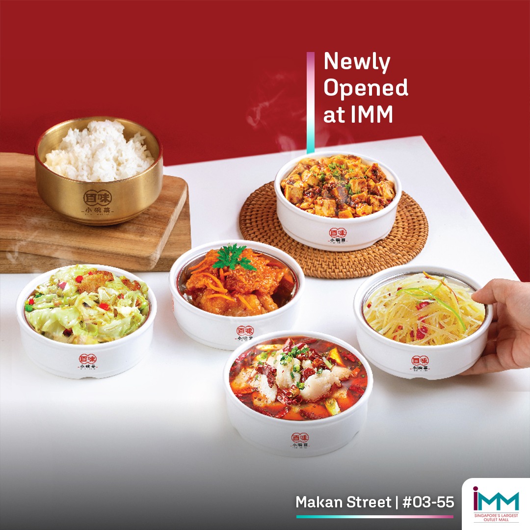 A diverse range of products on display