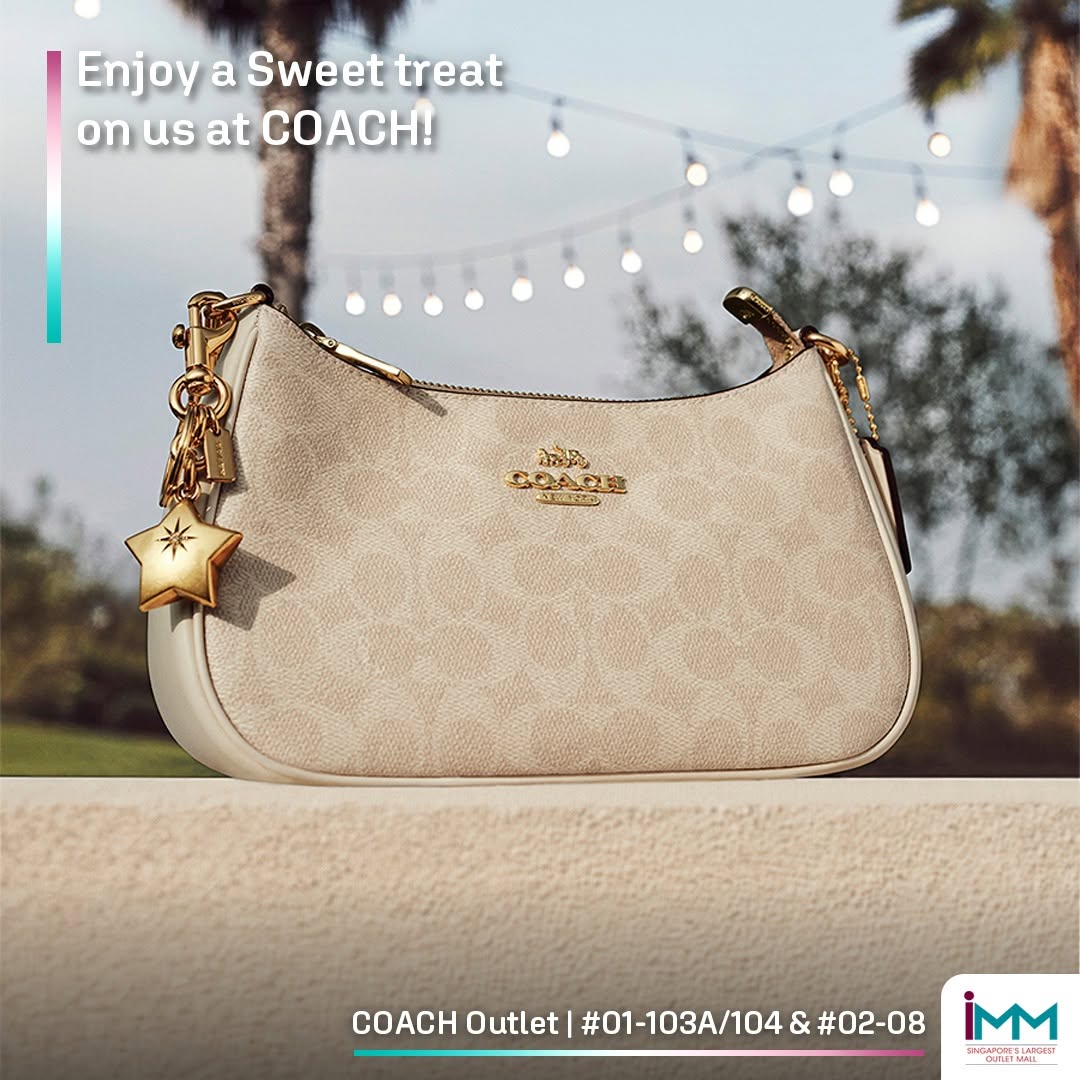 COACH Outlet promotion at IMM