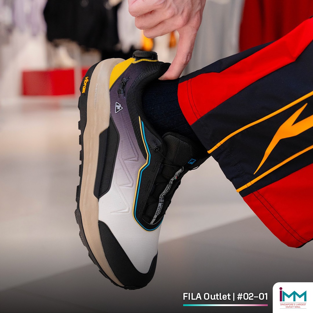 FILA branded apparel on a model