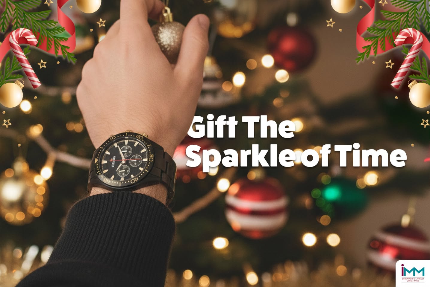 An elegant wristwatch displayed on a stand.