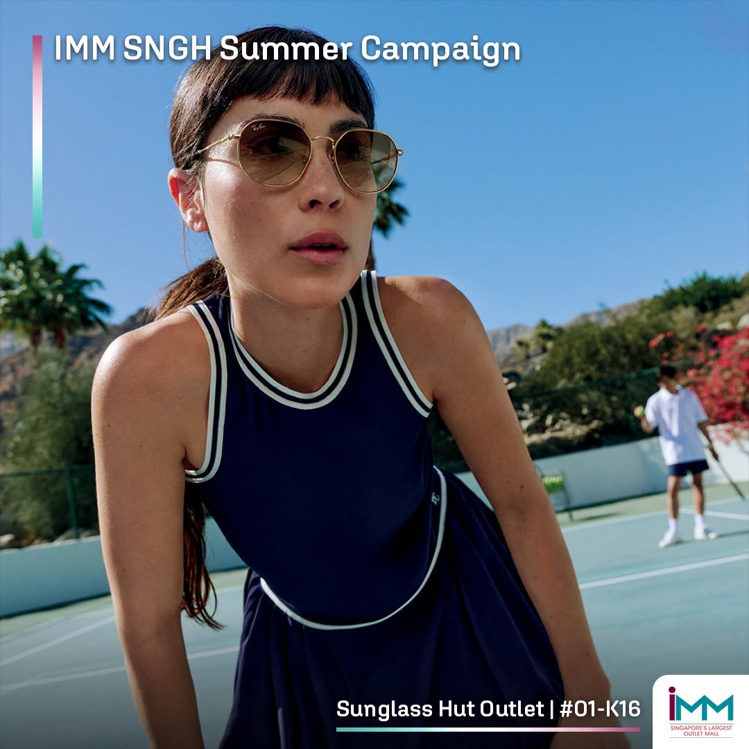 Sunglass Hut Outlet Summer Campaign at IMM