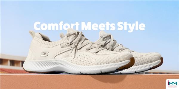 Versatile Skechers footwear suitable for work and weekend adventures
