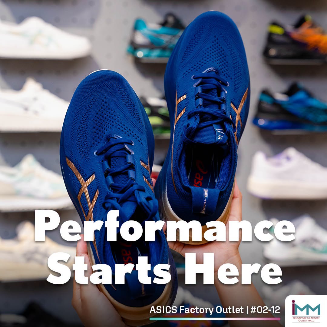 ASICS Factory Outlet promotion at IMM