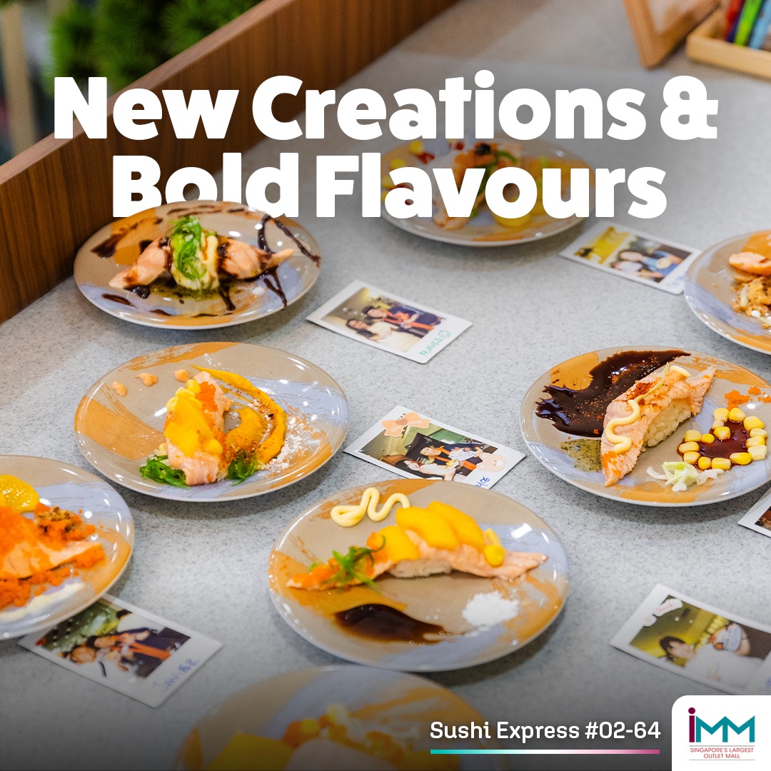 Assorted Sushi Express dishes