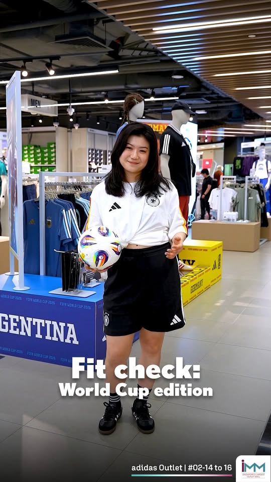 adidas World Cup inspired fits at IMM