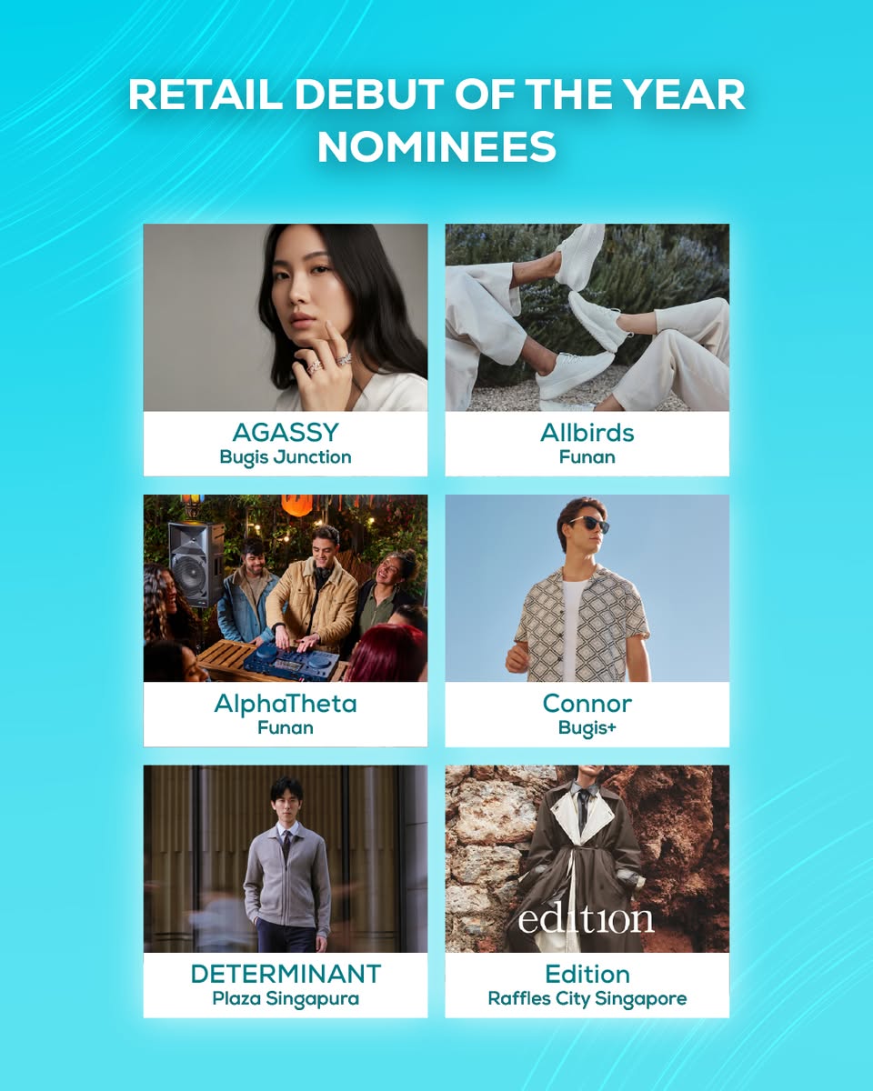 Vibrant retail store experience in a CapitaLand mall