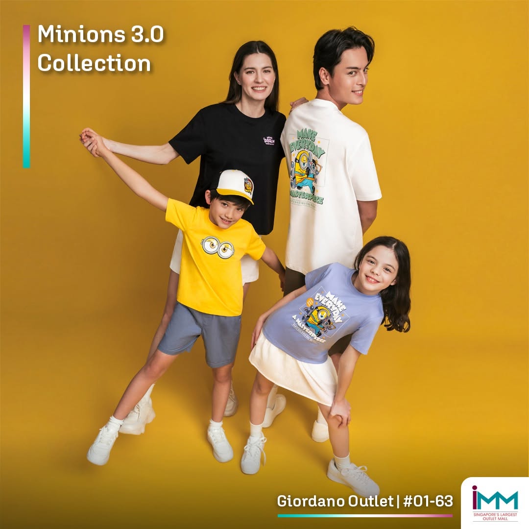 Giordano Minions 3.0 Collection at IMM