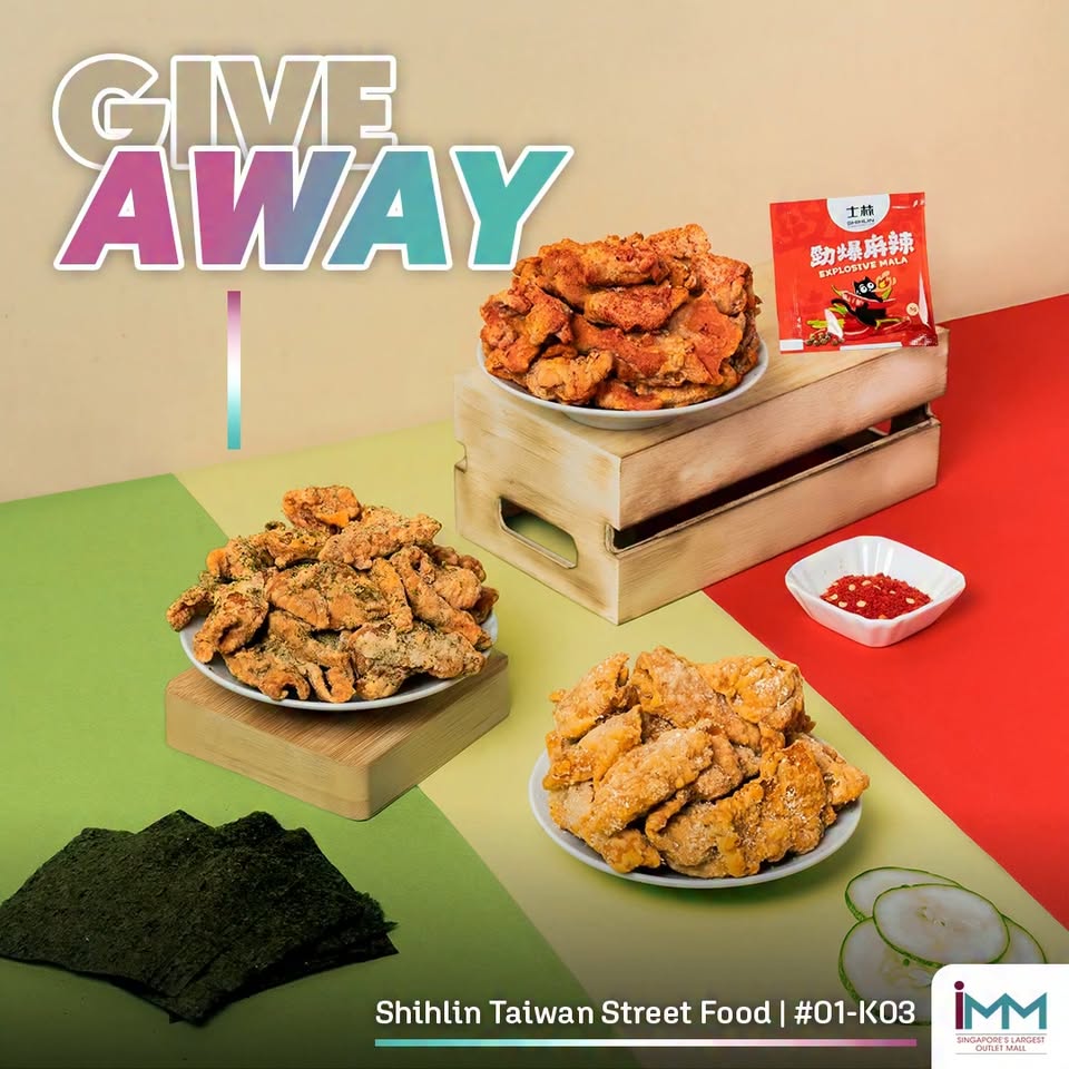 Shihlin Taiwan Street Food Ultra Crispy Chicken Skin giveaway at IMM