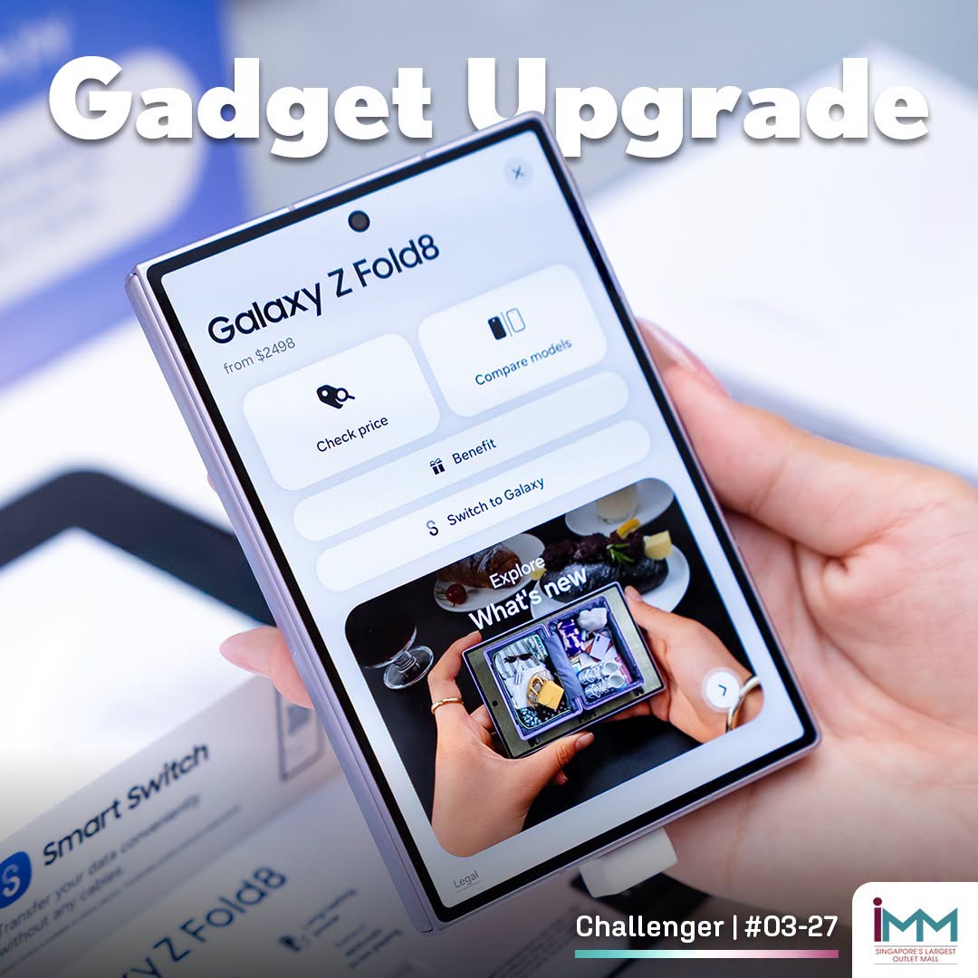 Samsung Galaxy Z Fold8 at Challenger IMM