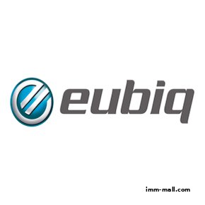 The Eubiq logo features a stylized 'e' within a circular emblem.