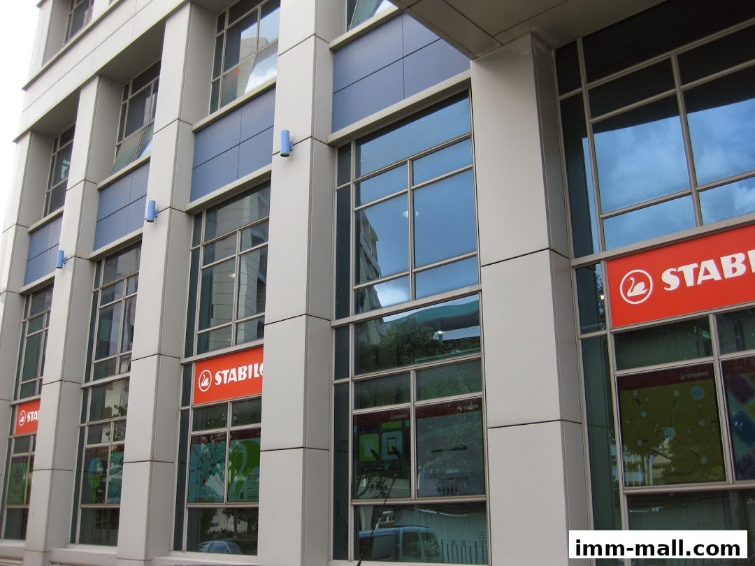 Exterior view of Schwan-STABILO Singapore Pte Ltd building with prominent signage.