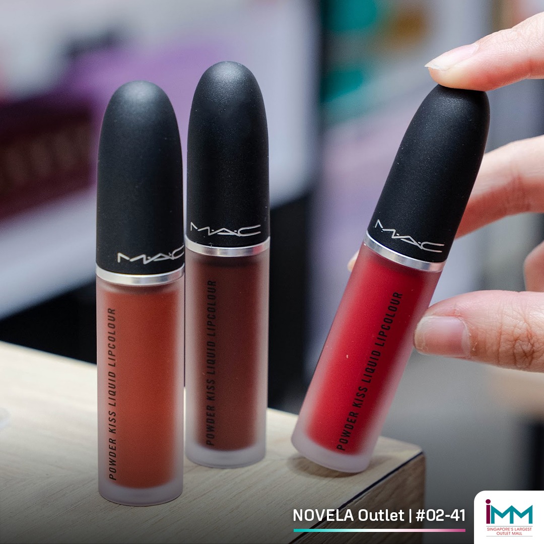 A variety of premium products showcased at Novela Singapore Outlet.