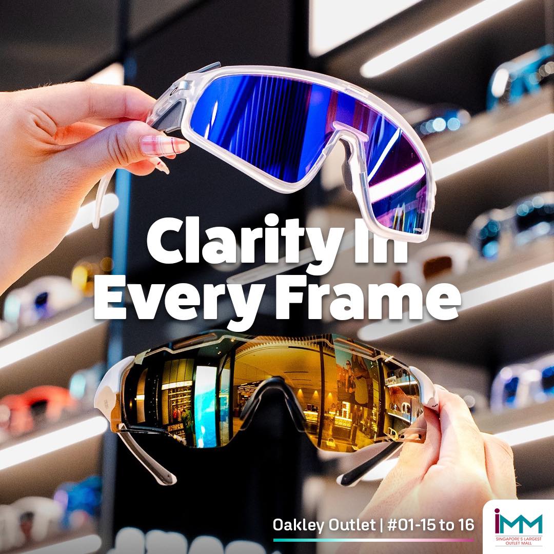 Close-up of premium Oakley sunglasses highlighting lens clarity and sleek design