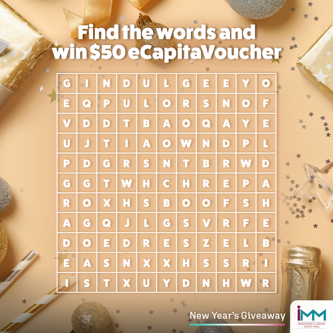 IMM New Year Resolution Crossword Puzzle Graphic