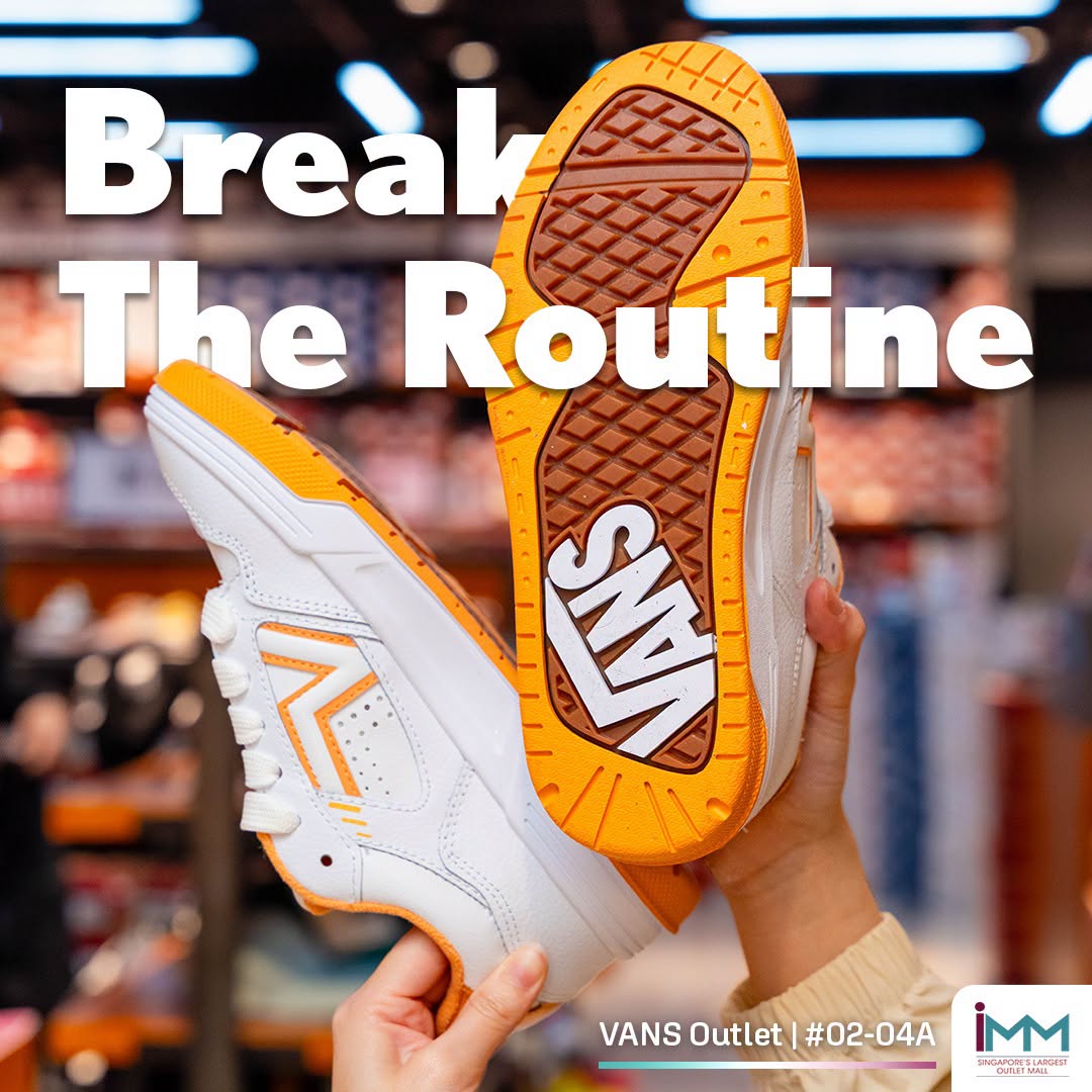 VANS sneakers promotion at IMM
