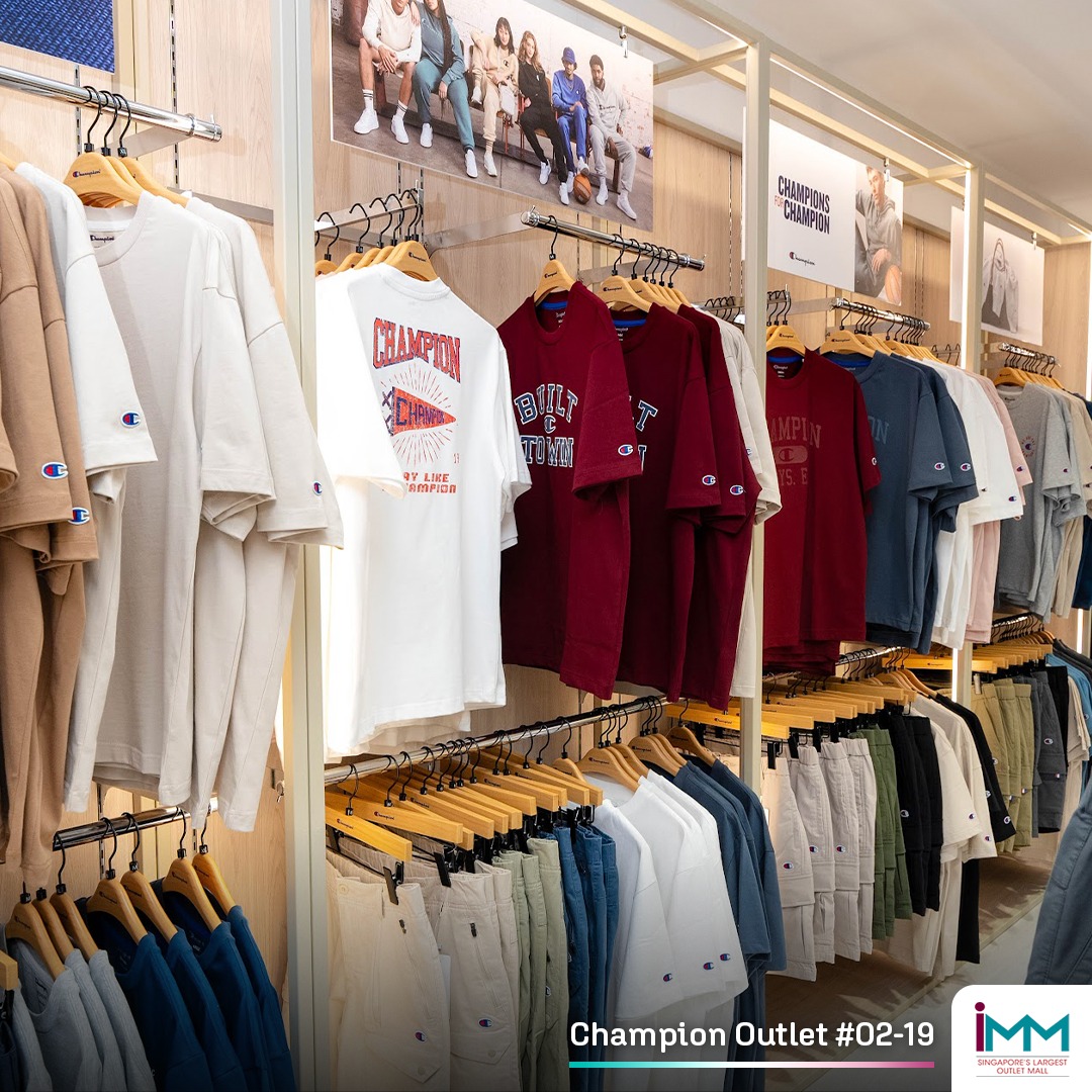 Various Champion items showcasing comfort and style