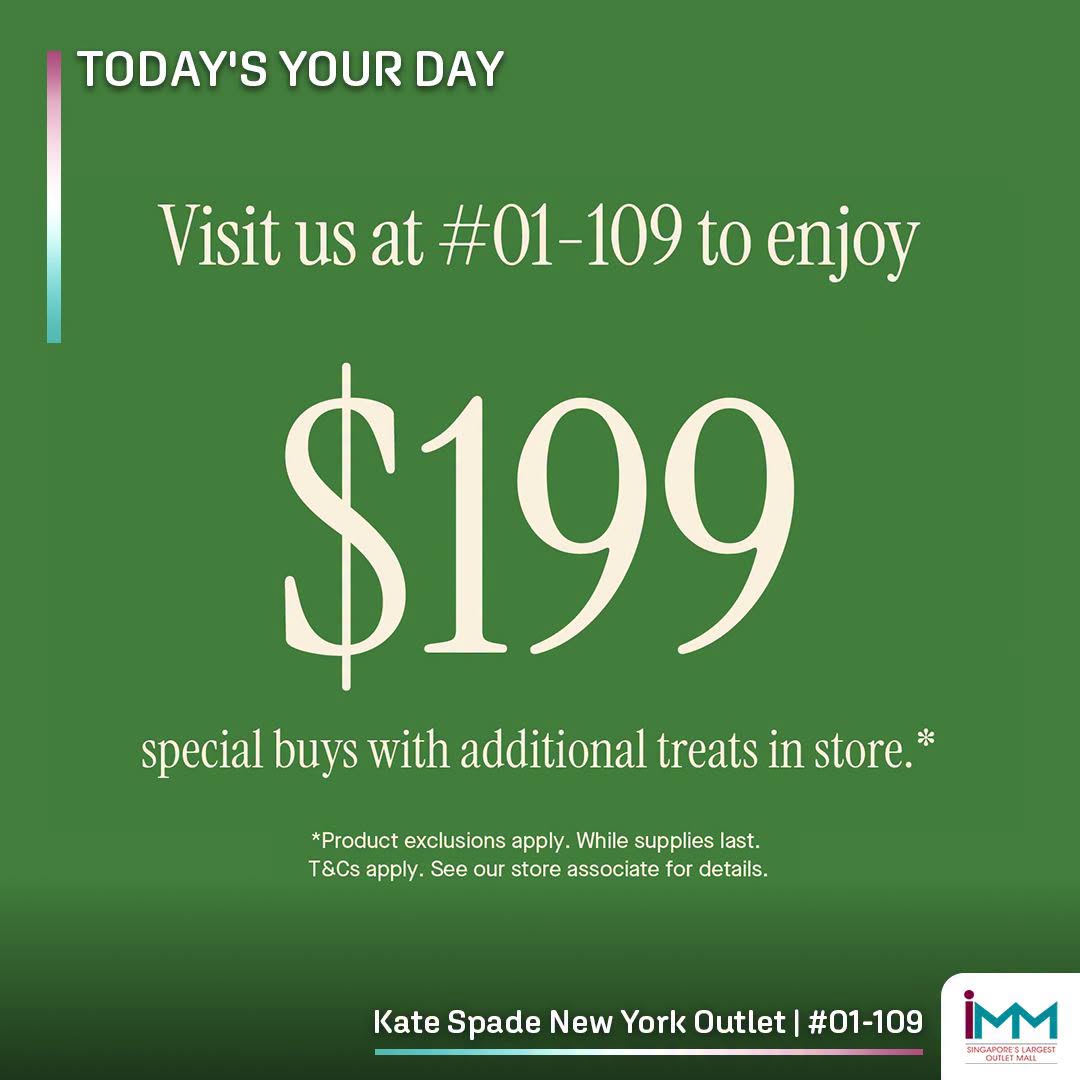 IMM mall deals