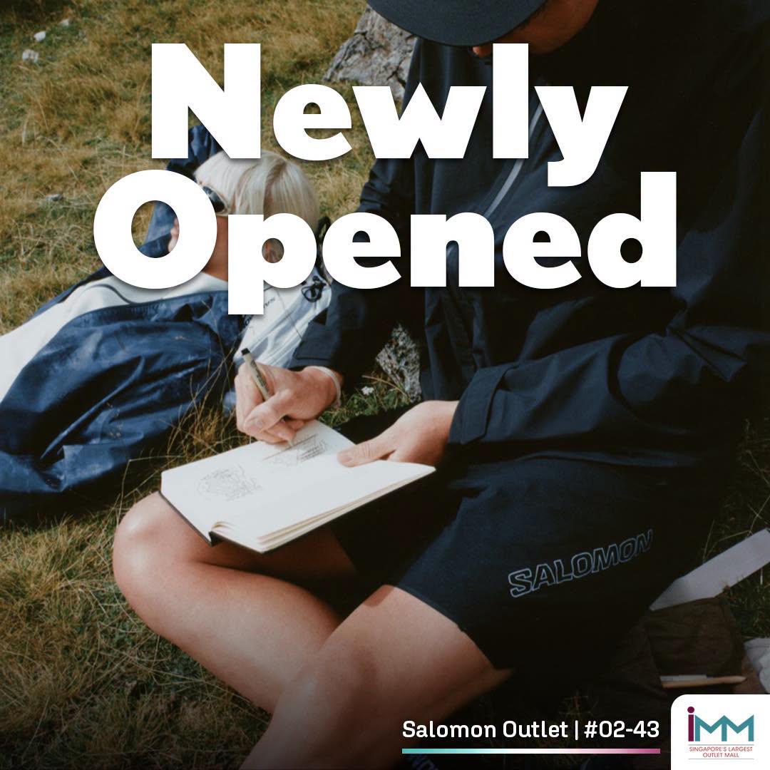 Salomon Outlet newly opened at IMM