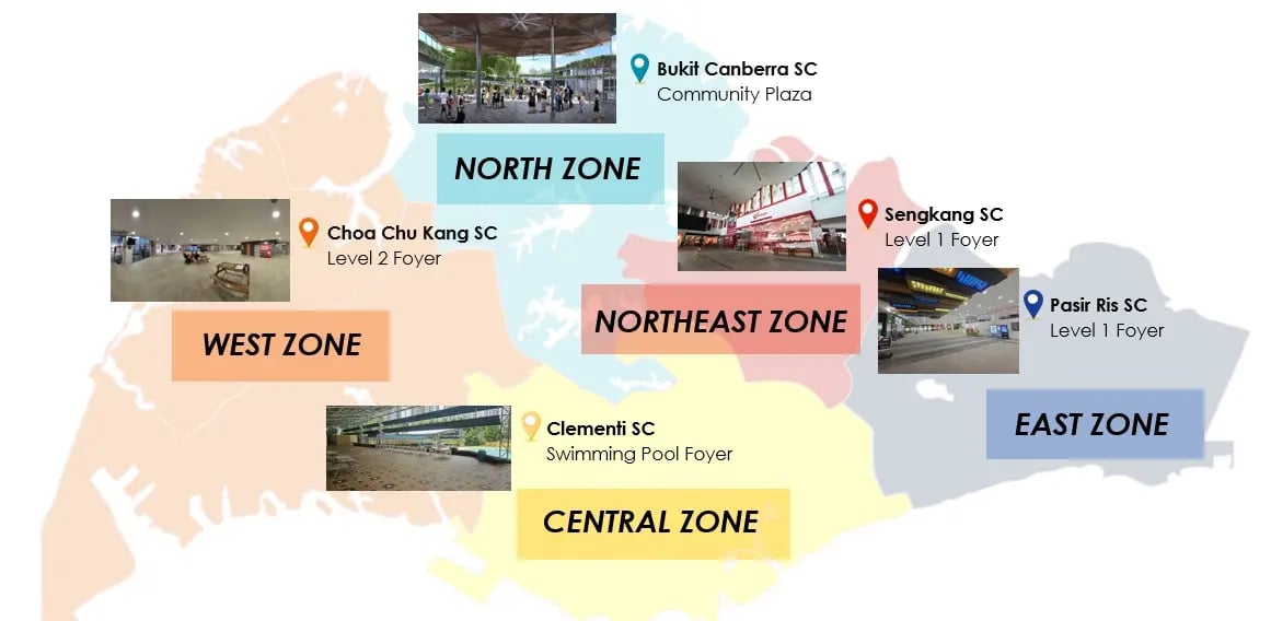 ActiveSG Football Finals Watch Party Carnival at Clementi Sport Centre Singapore